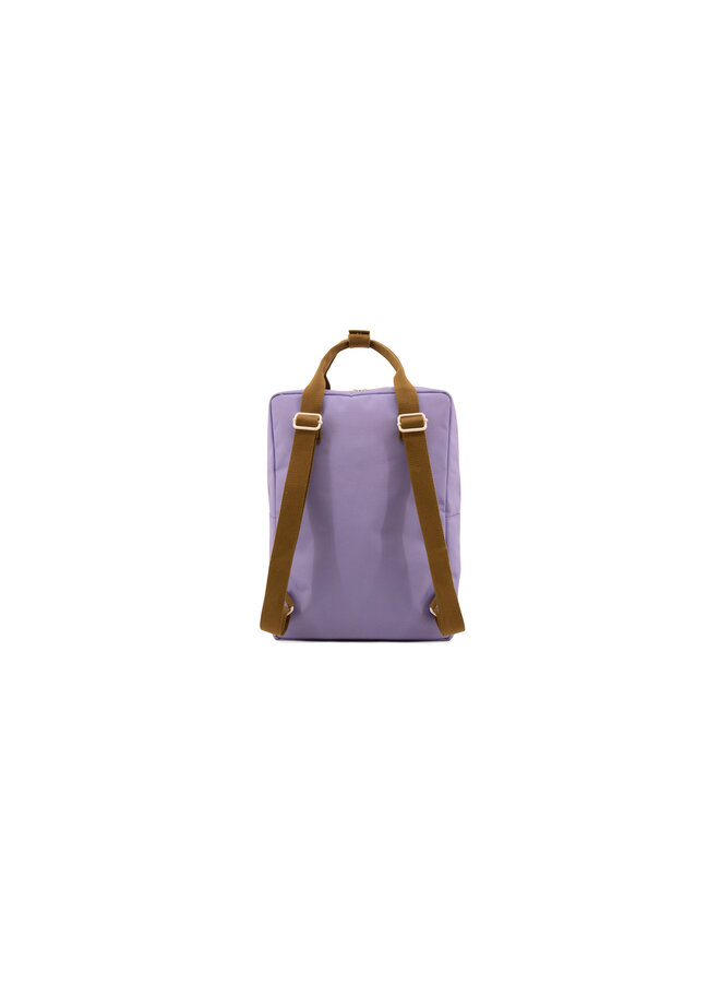 Large backpack envelope -  blooming purple