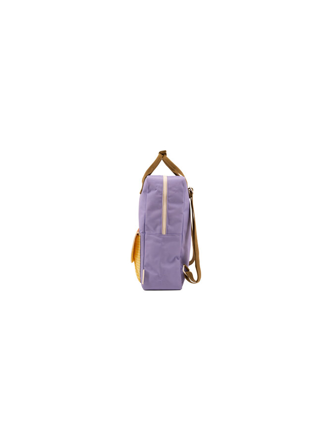 Large backpack envelope -  blooming purple