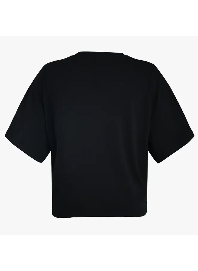 T-Shirt brillant black