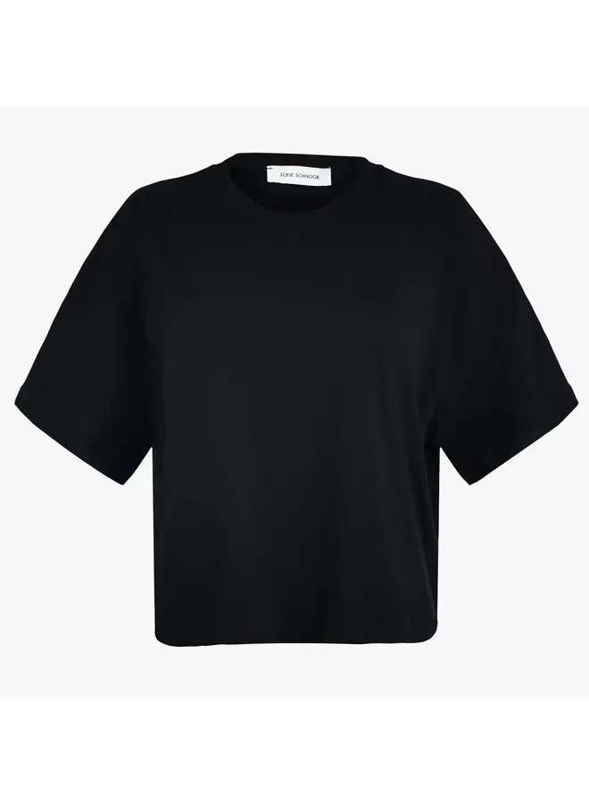 T-Shirt brillant black