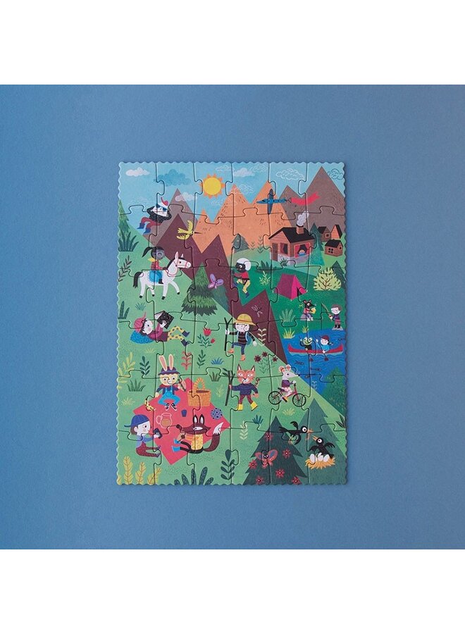 Puzzle - Let´s go to the mountain