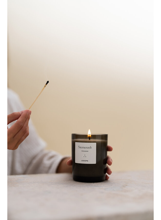 "Sternenzelt" scented candle