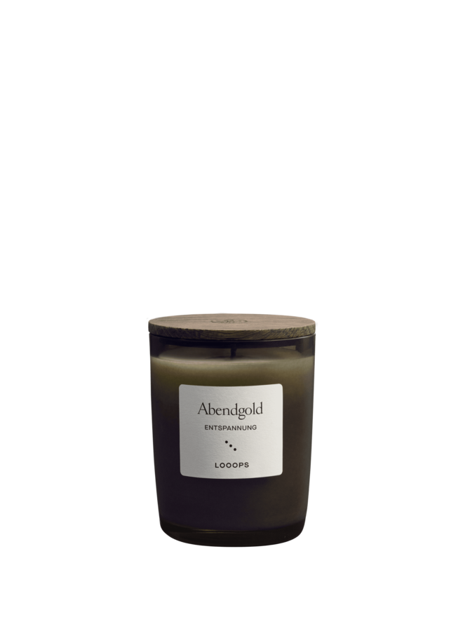 "Abendgold" scented candle small