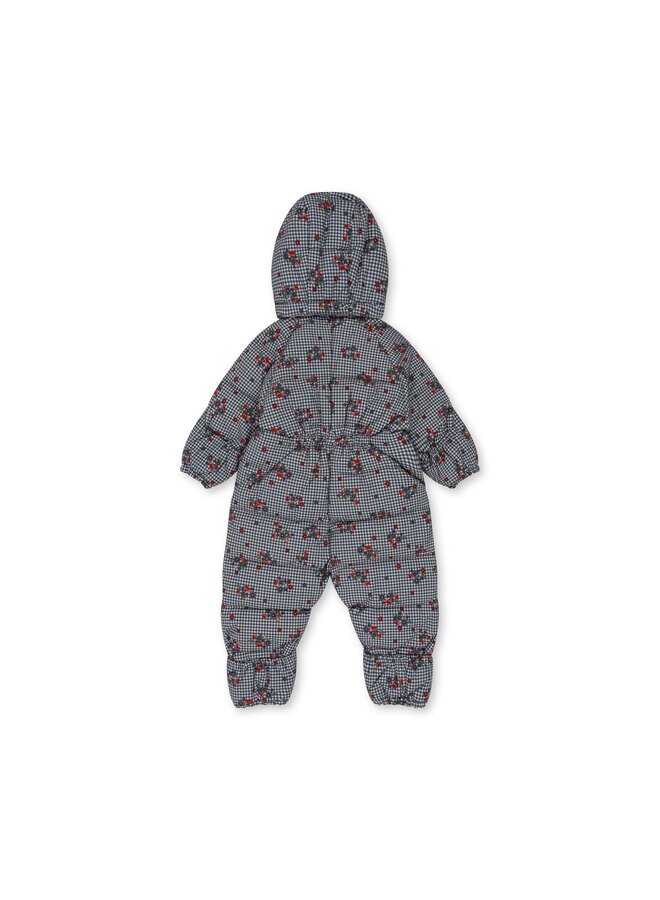 NUTTI Down Onesie blossom check