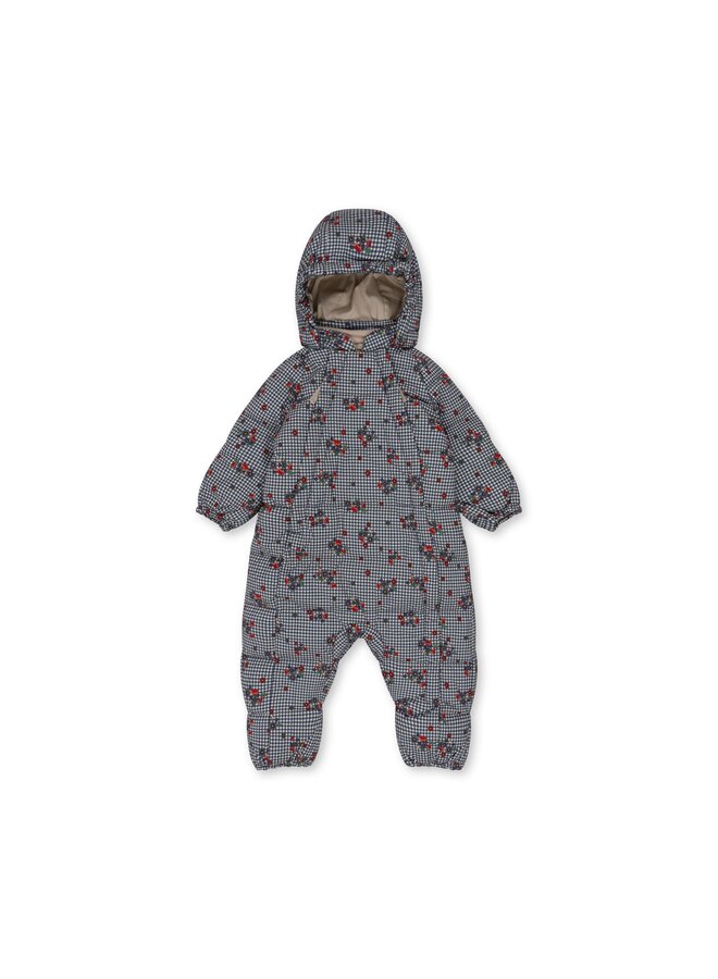 NUTTI Down Onesie blossom check