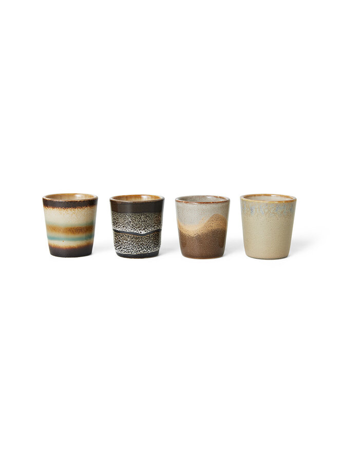 70s ceramic egg cups granite