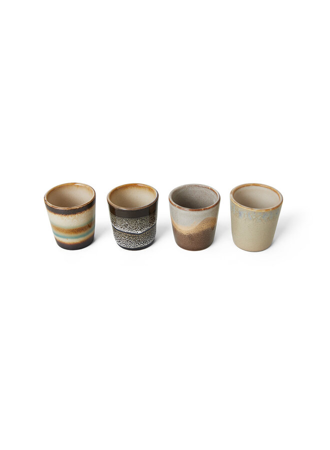 70s ceramic egg cups granite