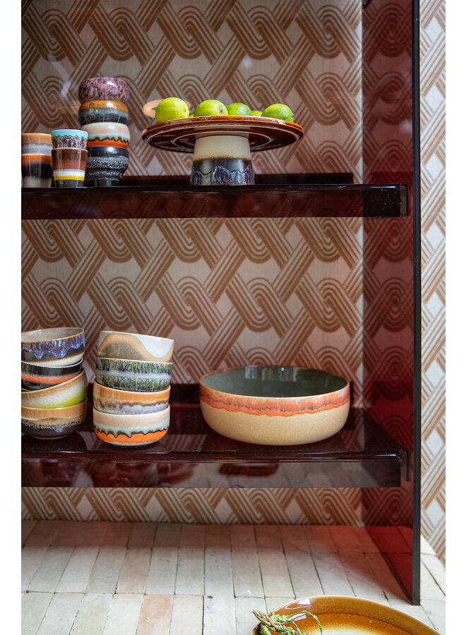 70's Ceramic Ristretto Mugs Solar - Set of 4