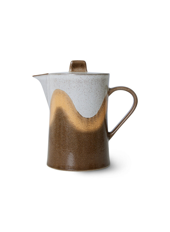 70s Ceramics Tea Pot - Oasis