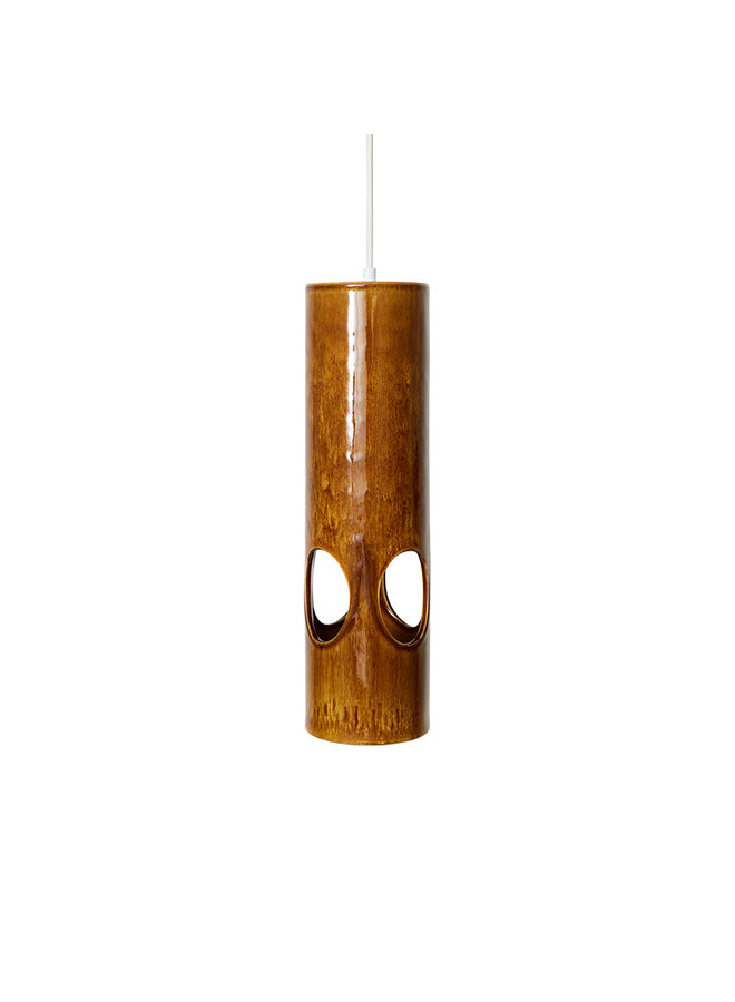 Ceramic Pendant Lamp Rosewood