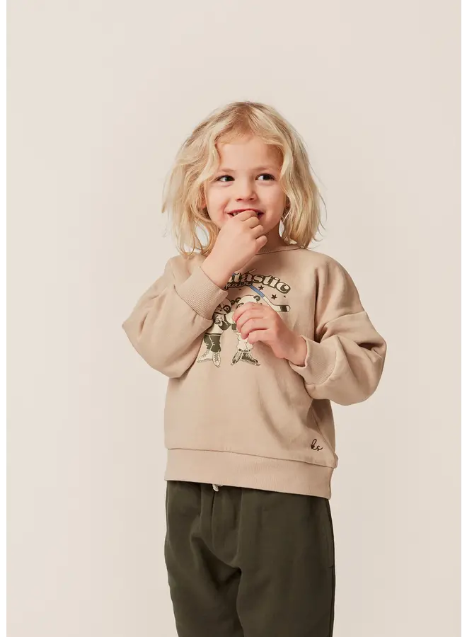 LOU Sweatshirt oxford tan