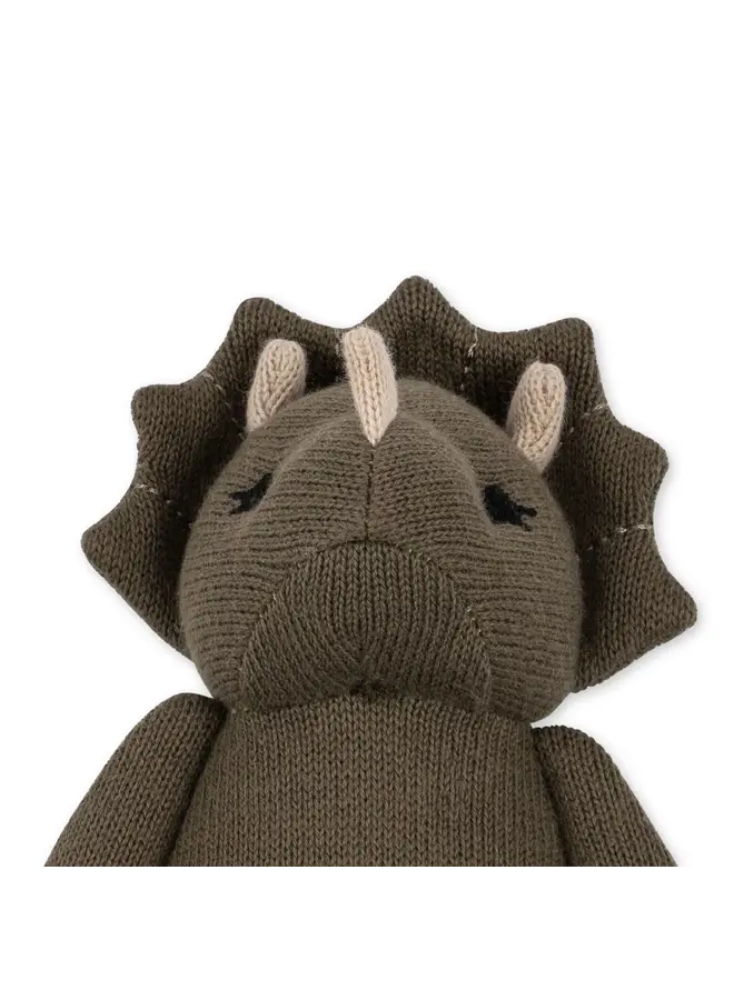 Mini Toy Triceratops Rattle