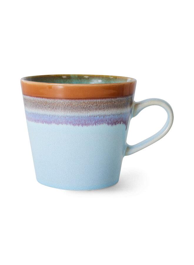 70s ceramics Cappuccino Mug - Ash