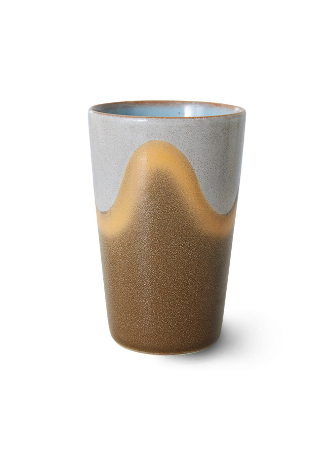 70s ceramics Tea Mug - Oasis