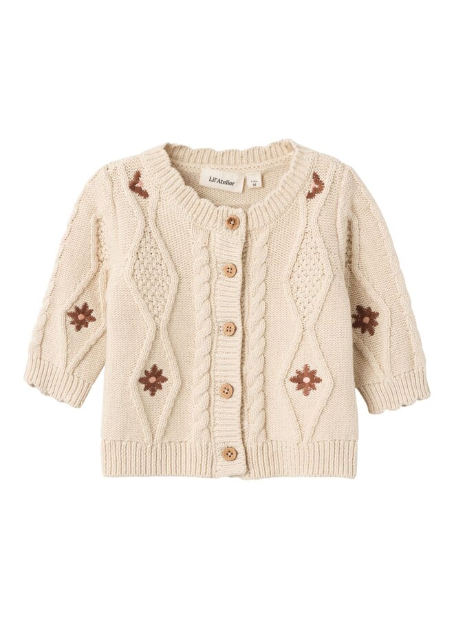 TILDA Cardigan fog