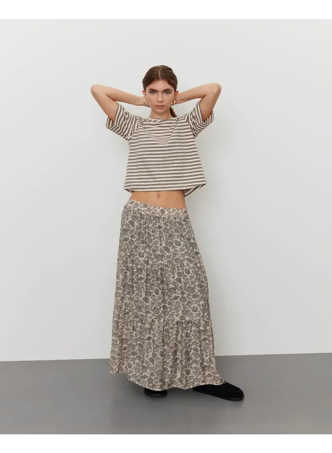 Long Skirt Grey