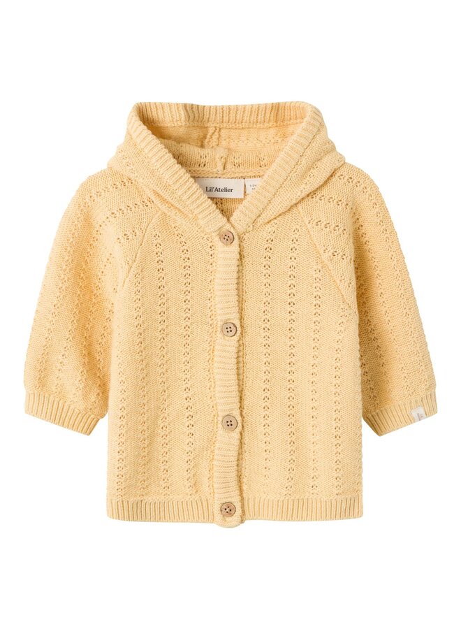 DAIMO LS Knit Jacket Sahara Sun