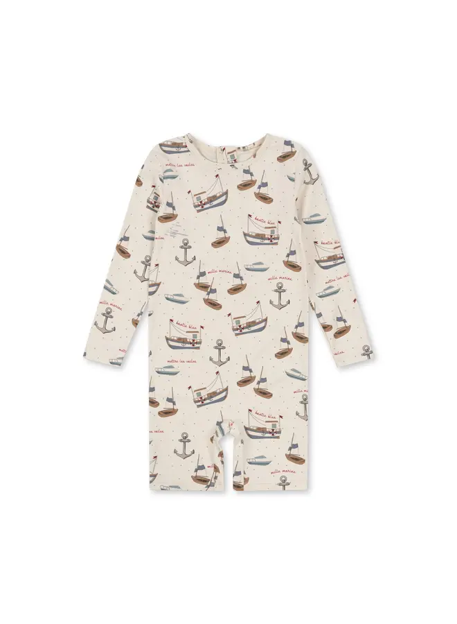 ASTER Swim Onesie - sail away