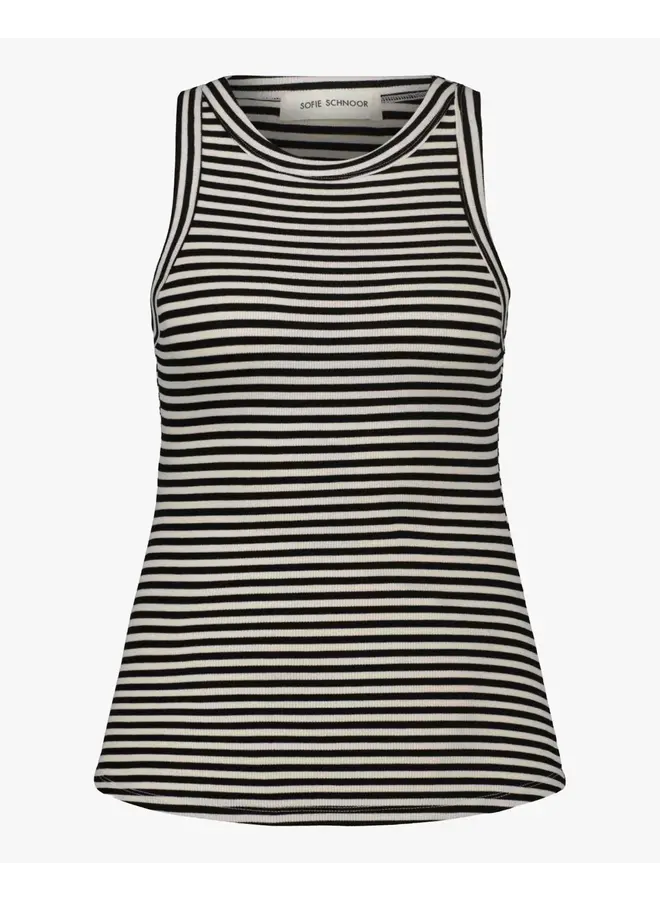 TOP Jullie black striped