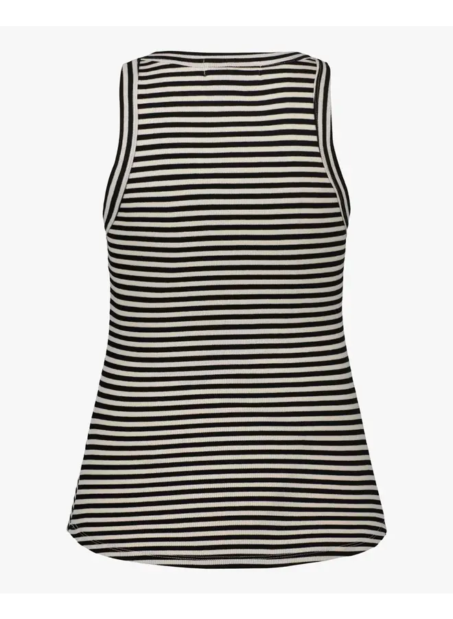 TOP Jullie black striped