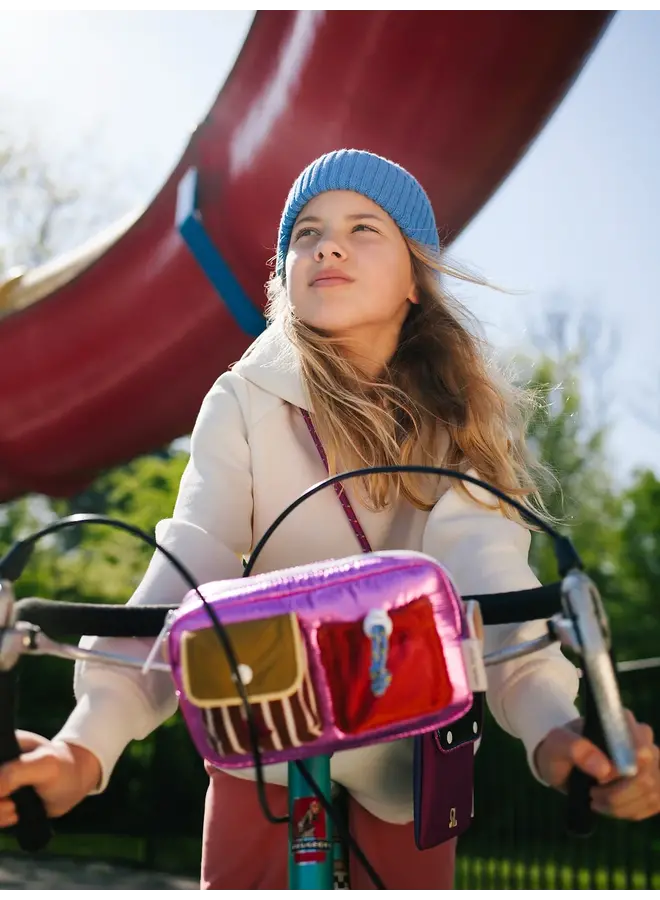 Bikebag Better Together - glossy pink