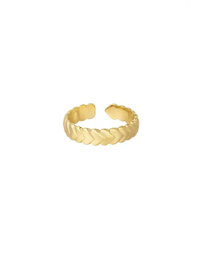 Ringherzen Gold