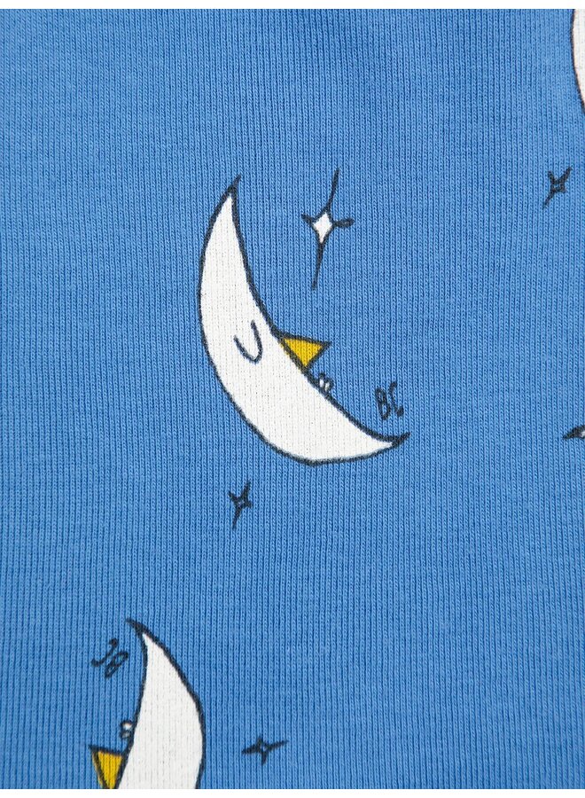Baby Beneath The Moon  footed leggings