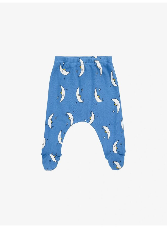 Baby Beneath The Moon  footed leggings