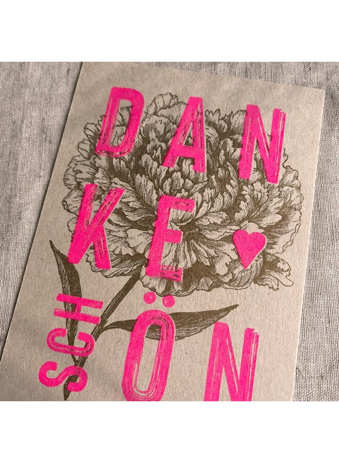 Kaart -  Dankeschön
