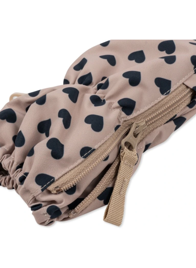 Nohr Snow Baby Mittens coeur