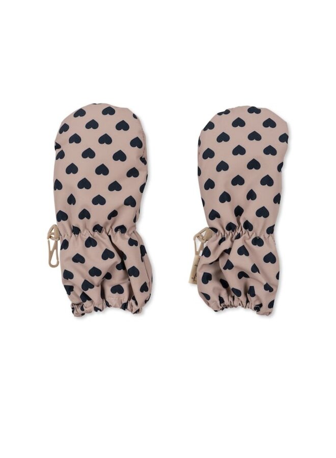 Nohr Snow Baby Mittens coeur