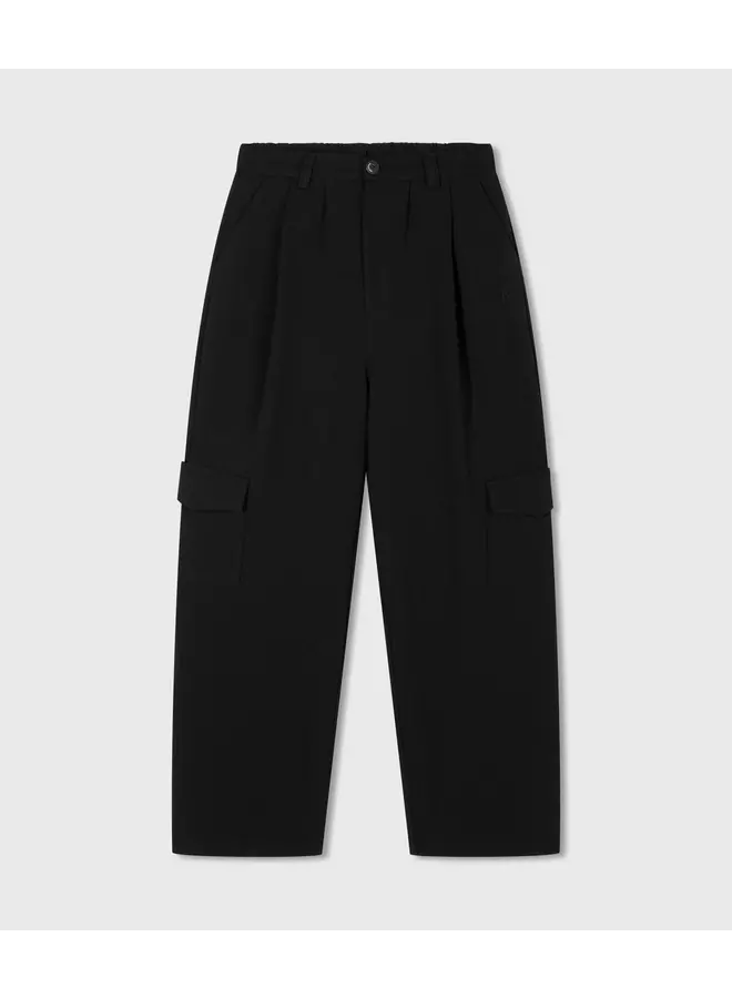 Cargo Pants Crepe schwarz
