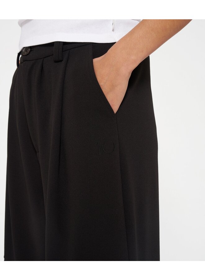 Cargo Pants Crepe schwarz