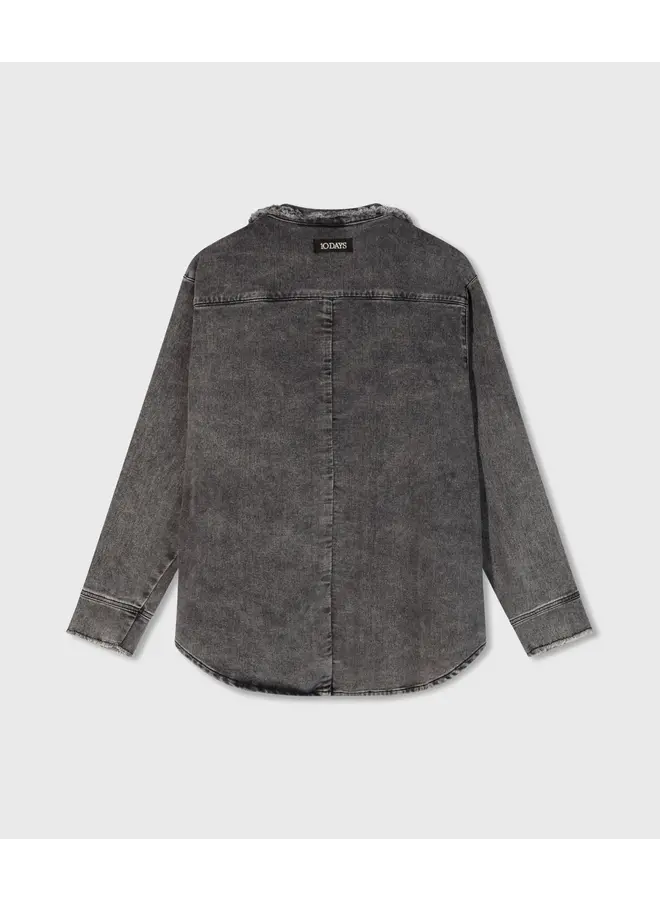 Shirt Jog Denim zwart