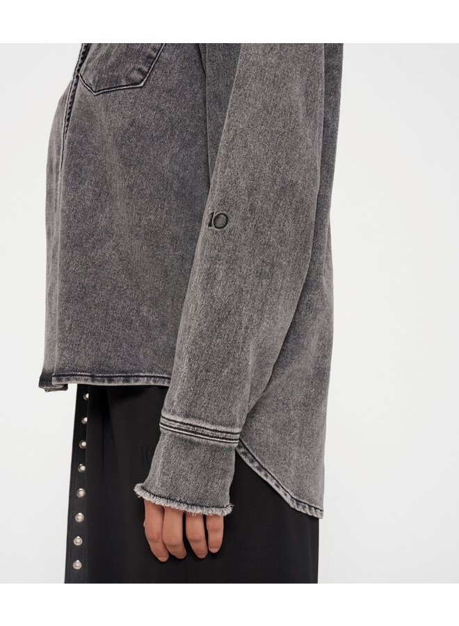 Shirt Jog Denim schwarz