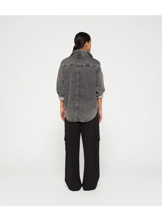 Shirt Jog Denim zwart