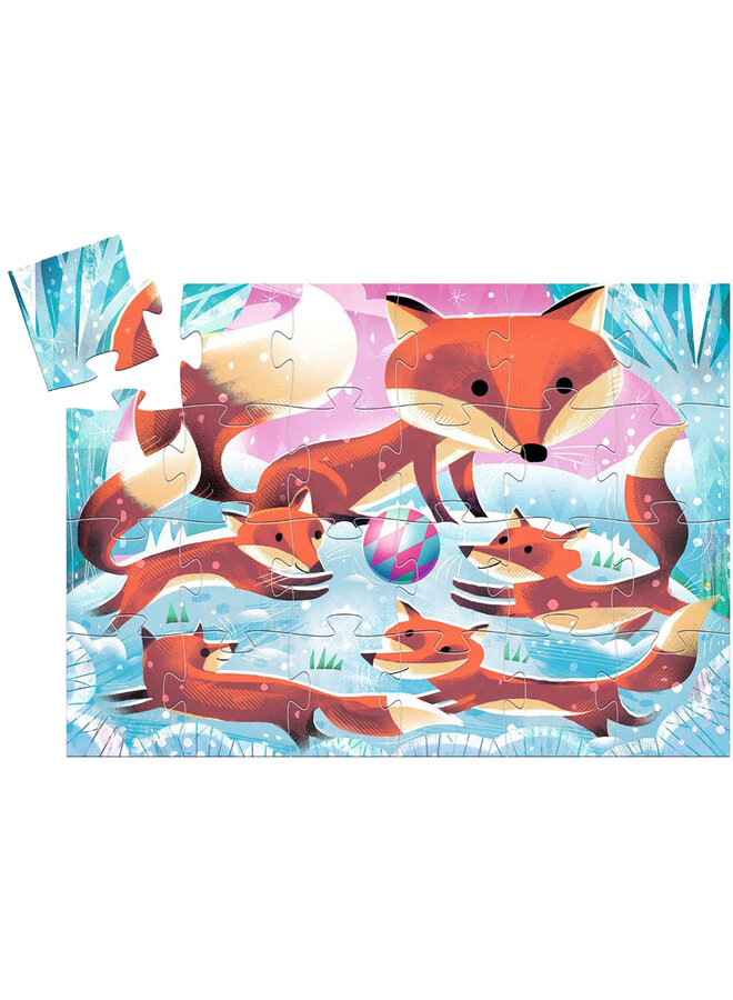 Silhouettes Puzzle Ginger kleiner Fuchs
