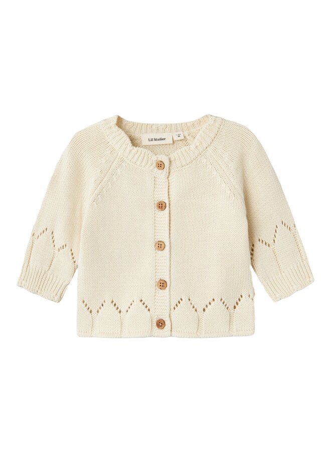 RAMLA Baby Cardigan Turtledove