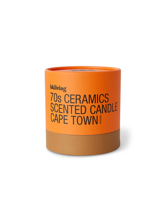 Ceramic Scented Candle - Cape Town