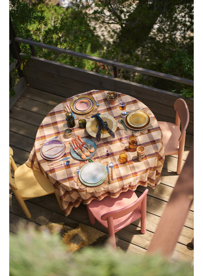 70s ceramics: XS bowls set of 4 - marine