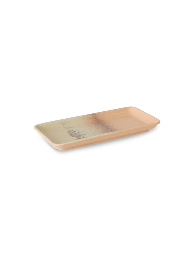 70s ceramics small tray - breeze
