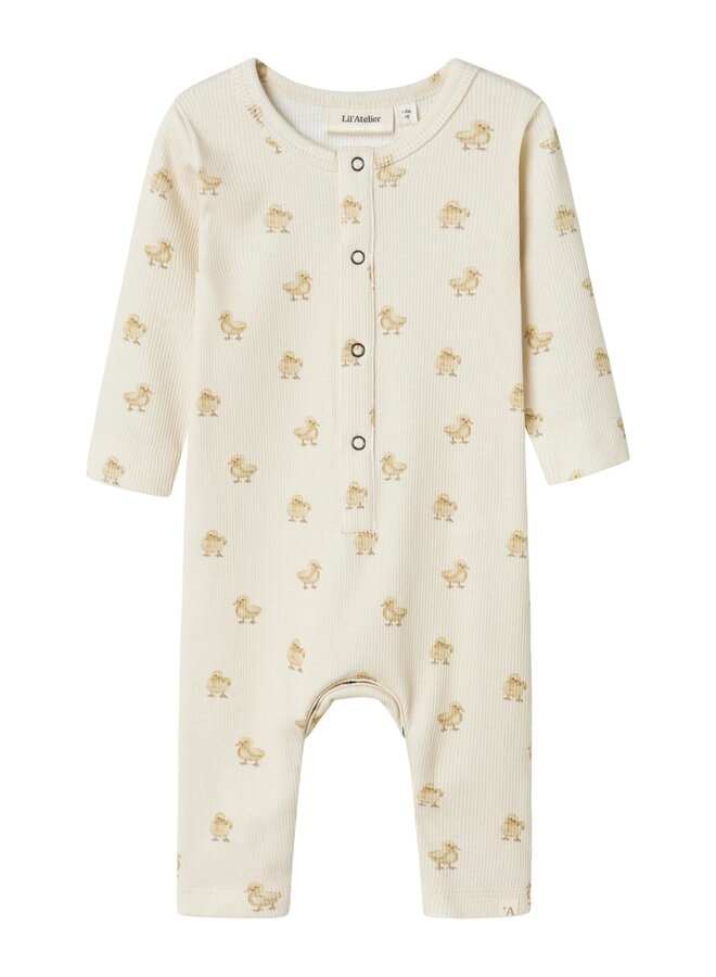LAVO Baby Jumpsuit Turtledove Duck