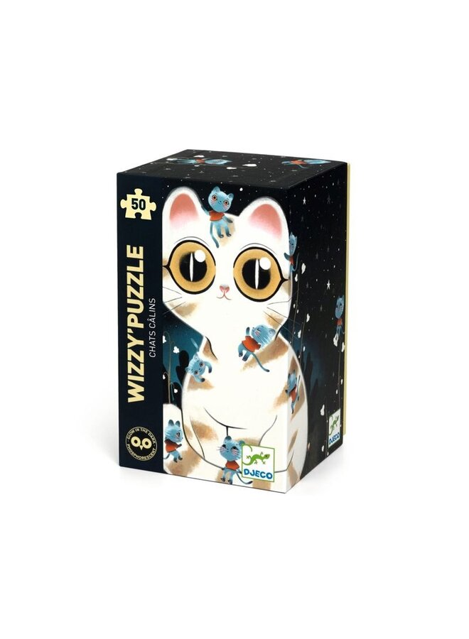 WIZZY Puzzle Knuffelkatten