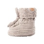 DAIO Knit Baby Slipper Pure Cashmere