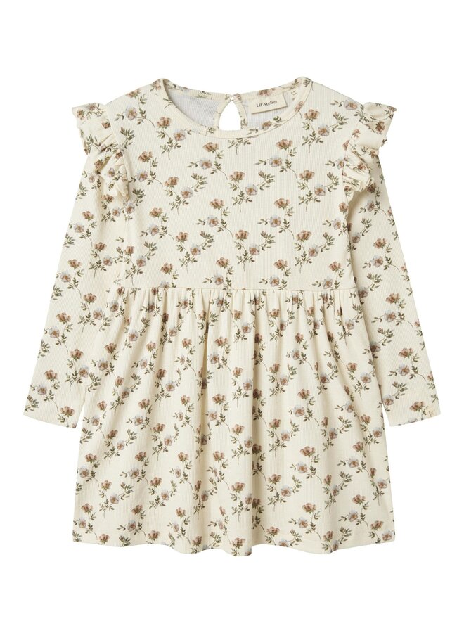 GAVO Dress Turtledove Flower