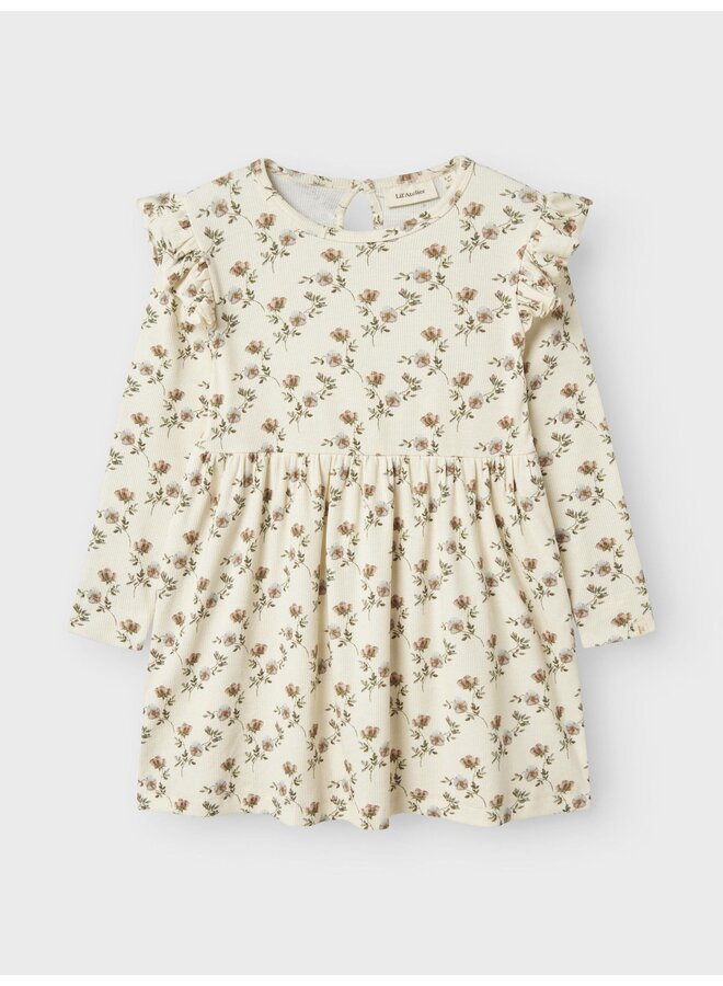 GAVO Dress Turtledove Flower