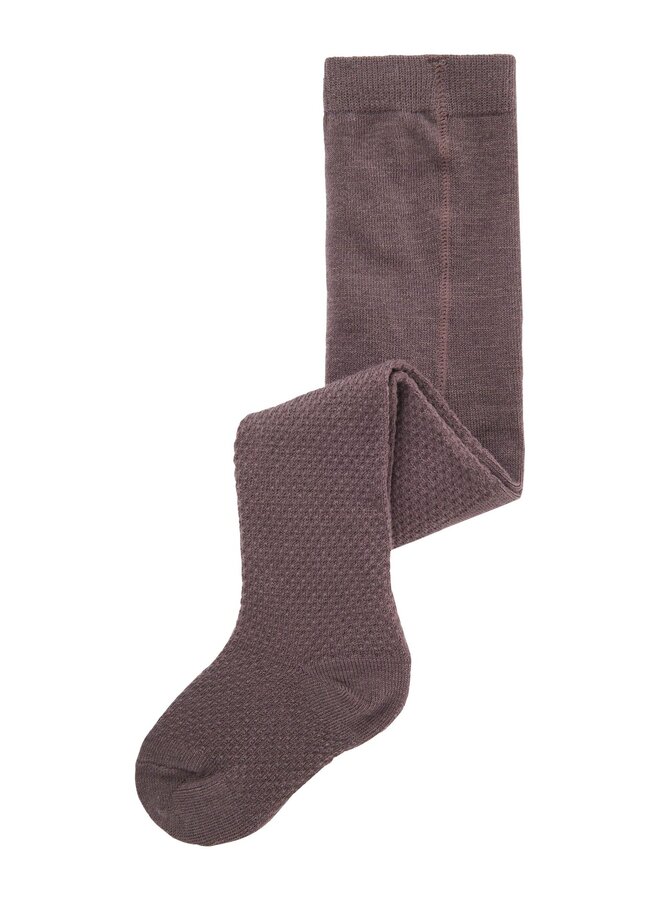 WAKMA Baby Wool Pantyhose - Purple Dove/Sparrow