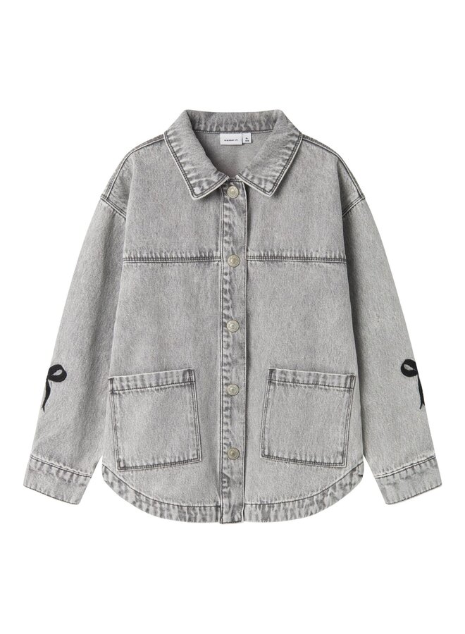 GLORIA Denimjacket Light Grey Denim