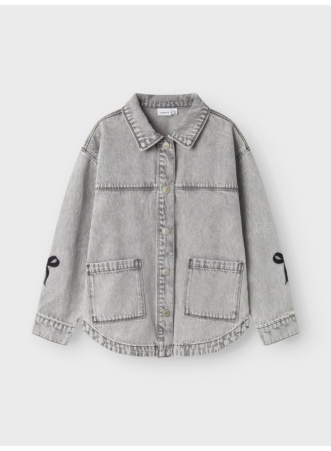GLORIA Denimjacket Light Grey Denim