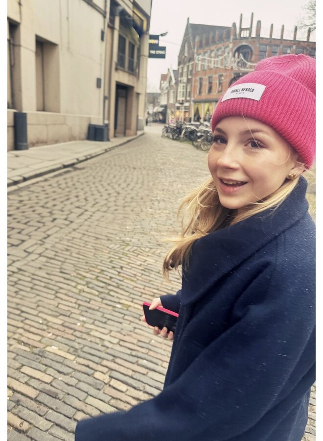 Wool Beanie - red